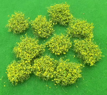 Load image into Gallery viewer, 10 pcs Miniature Flower Cluster Grass Models DIY Sand Table Dollhouse Accessories Fairy Garden Landscape Terrarium Diorama Craft Supplies