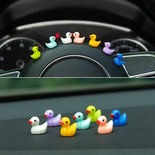Load image into Gallery viewer, 50 pcs Miniature Cute Little Duck Animal Figure Models Dollhouse Landscape Fairy Garden Accessories Terrarium Diorama Craft Supplies