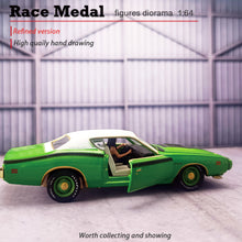 Load image into Gallery viewer, Miniature Racing Car Movie Character Driver People Figure 1:64 Model Sand Table Building Street Landscape Accessories Diorama Supplies