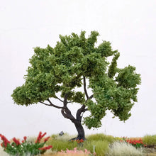Load image into Gallery viewer, Miniature Green Oak Wire Tree Model 10–25cm for Diorama Railway Layout Craft Supply