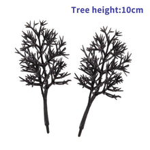 Load image into Gallery viewer, 20 pcs 4/6/8/10/12cm Miniature Tree Trunk Branch Model Train Railway Layout Building Street Landscape Diorama DIY Making Tree Craft Supplies