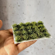 Load image into Gallery viewer, 20 pcs Miniature Rose Flower Cluster Grass Models Train Railway Accessories DIY Scenery Landscape Dollhouse Terrarium Diorama Craft Supplies