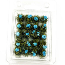 Load image into Gallery viewer, 20 pcs Miniature Rose Flower Cluster Grass Models Train Railway Accessories DIY Scenery Landscape Dollhouse Terrarium Diorama Craft Supplies