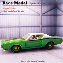 Load image into Gallery viewer, Miniature Racing Car Movie Character Driver People Figure 1:64 Model Sand Table Building Street Landscape Accessories Diorama Supplies