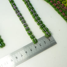 Load image into Gallery viewer, 6pcs Miniature Flower Grass Tufts Self-Adhesive Scenery for Railway Models Dioramas Fairy Gardens and Terrariums