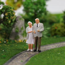 Load image into Gallery viewer, 20 pcs Miniature Standing People Passenger 20 Different Figures Models O Scale 1:43 Train Railway Scenery Accessories Diorama Supplies