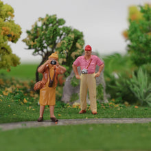 Load image into Gallery viewer, 20 pcs Miniature Standing People Passenger 20 Different Figures Models O Scale 1:43 Train Railway Scenery Accessories Diorama Supplies