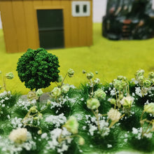 Load image into Gallery viewer, 12 pcs Miniature Shrubs Trees Vegetation Model Train Railway Accessories DIY Scenery Landscape Dollhouse Terrarium Diorama Craft Supplies