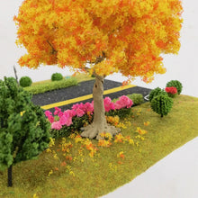 Load image into Gallery viewer, 10/15/23/28cm Miniature Yellow Maple Wire Tree Model Railway Layout Accessories DIY Landscape Dollhouse Terrarium Diorama Craft Supplies