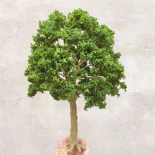 Load image into Gallery viewer, 28cm Miniature Banyan Tree Model G Scale Train Railway Accessories Forest Fairy Garden Landscape Terrarium Diorama Craft Supplies