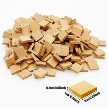 Load image into Gallery viewer, 50pcs Mini Clay Bricks, Miniature Building Bricks 1:35 Scale for Dioramas, Model Railway, Dollhouse Scenery, Landscape