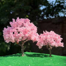 Load image into Gallery viewer, Miniature Cherry Blossom Tree 8/12cm Wire Model, Fairy Garden Scenery Craft Supply