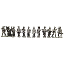 Load image into Gallery viewer, WWII US Army Walking Infantry 12 Soldiers Set Miniature Unpainted Resin Figure 1/72 Scale Unassembled Model