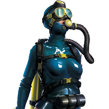 Load image into Gallery viewer, Deep Diving Girl Unpainted Resin Figure 1/35 1/24 1/12 Scale Unassembled Model