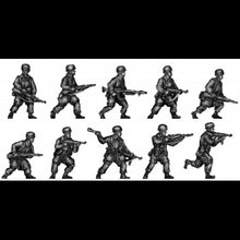 Load image into Gallery viewer, WWII German Paratroopers Soldiers 10 People Miniature Unpainted Resin Figure 1/72 Scale Unassembled Model