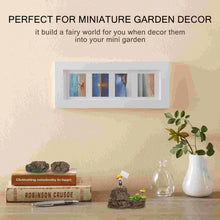 Load image into Gallery viewer, 4pcs Miniature Stone Rock Models - Fairy Garden DIY Diorama Craft Supplies