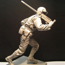 Load image into Gallery viewer, WWII US Army Soldier Unpainted Resin Figure 1/16 Scale Unassembled Model