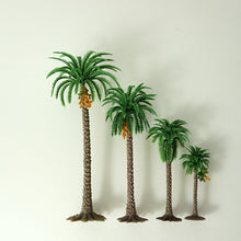 Load image into Gallery viewer, 10 pcs 6-15cm Miniature African Coconut Palm Tree Models Railway Accessories Forest Fairy Garden Landscape Terrarium Diorama Craft Supplies