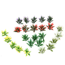 Load image into Gallery viewer, 100pcs Miniature Plants 1:100 Scale Model Railroad Scenery Diorama Garden Bushes Architecture Landscape