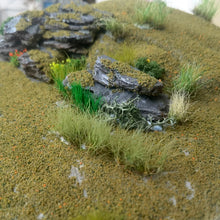 Load image into Gallery viewer, 12/16mm Miniature Grass Tufts, Tearable Weed Clusters for Diorama Scenery, Model Railway Layout, Wargaming Terrain, Landscape Craft Supplies