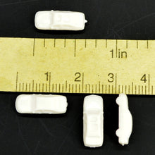 Load image into Gallery viewer, 100 pcs Miniature Blank Car Unpainted Vehicle 1:300 Scale Models Street Building Landscape Scenery Layout Accessories Diorama Supplies