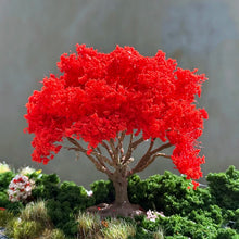 Load image into Gallery viewer, Miniature Red Wire Tree Model 10/15cm for Diorama Railway Layout Landscape Craft Supply