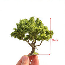 Load image into Gallery viewer, Miniature Green Oak Wire Tree Model 10–25cm for Diorama Railway Layout Craft Supply