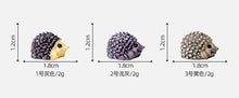 Load image into Gallery viewer, 5/10 pcs Miniature Tiny Hedgehog Figure Model DIY Scenery Dollhouse Landscape Fairy Garden Accessories Terrarium Diorama Craft Supplies