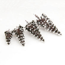 Load image into Gallery viewer, 16 pcs Mixed Miniature Snow Cedar Trees Models Train Railway Accessories Forest Fairy Garden Landscape Terrarium Diorama Craft Supplies