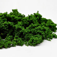 Load image into Gallery viewer, 50g Dark Green Scenic Foliage for Diorama Trees, Model Landscape Scatter, Miniature Terrain Grass