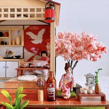 Load image into Gallery viewer, 2 pcs 12cm Miniature Sakura Trees Model with Wire Trunk for Train Layout, DIY Sand Table, Dioramas, Dollhouse Gardens, and Micro Landscape