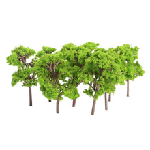 Load image into Gallery viewer, 10 pcs 12cm Miniature Tree Models 1:75-100 Train Railway Accessories Fairy Garden Landscape Dollhouse Terrarium Diorama Craft Supplies
