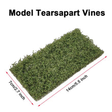 Load image into Gallery viewer, Miniature Jungle Vines for Dioramas, Tear Apart Scenery Foliage, Model Railroad Landscape Material