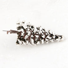 Load image into Gallery viewer, 16 pcs Mixed Miniature Snow Cedar Trees Models Train Railway Accessories Forest Fairy Garden Landscape Terrarium Diorama Craft Supplies