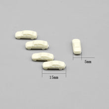 Load image into Gallery viewer, 100 pcs Miniature Blank Car Unpainted Vehicle 1:300 Scale Models Street Building Landscape Scenery Layout Accessories Diorama Supplies