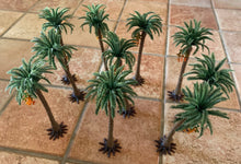 Load image into Gallery viewer, 10 pcs 6-15cm Miniature African Coconut Palm Tree Models Railway Accessories Forest Fairy Garden Landscape Terrarium Diorama Craft Supplies