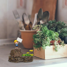 Load image into Gallery viewer, 4pcs Miniature Stone Rock Models - Fairy Garden DIY Diorama Craft Supplies