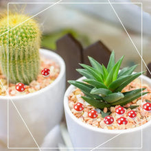 Load image into Gallery viewer, 50 pcs Miniature Tiny Resin Mushroom Model DIY Scenery Dollhouse Landscape Fairy Garden Accessories Terrarium Diorama Craft Supplies