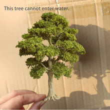 Load image into Gallery viewer, 10/15/23/28cm Autumn Model Trees for HO OO G Scale Diorama Wire Trunk Miniatures for Train Railway Layout, Dollhouse, Landscape Craft Supply