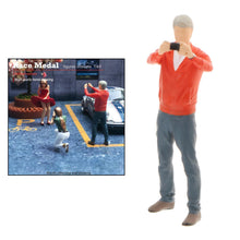 Load image into Gallery viewer, Miniature Photoshoot Sexy Lady Woman Man People Figure 1:64 Model Sand Table Scenery Building Street Landscape Accessories Diorama Supplies