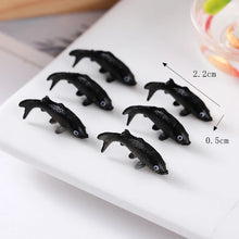 Load image into Gallery viewer, 50pcs 1.5cm 2.2cm Mini Koi Fish Resin Ornaments Small Carp Epoxy Goldfish for Crafts, Fish Tank Decor, Fairy Garden, Miniatures DIY Projects