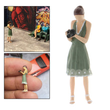 Load image into Gallery viewer, Miniature Camera Woman People Figure 1:64 Model Sand Table Layout Building Street Landscape Accessories Diorama Supplies