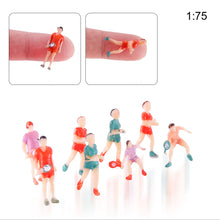 Load image into Gallery viewer, 15pcs Miniature Sports Figures 1:50-100 Scale for Diorama Scene Layout Craft Supplies
