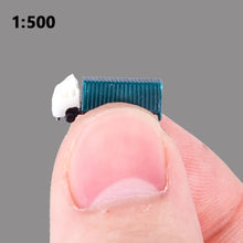 Load image into Gallery viewer, Miniature Container Truck Models 1:100-500 Scale Vehicles for Diorama Architecture Railway Layouts 5 pcs