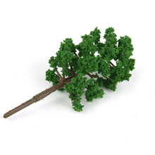 Load image into Gallery viewer, 160 pcs Miniature Tree Models 1:250 Z Scale Train Railway Accessories Forest Fairy Garden Landscape Terrarium Diorama Craft Supplies