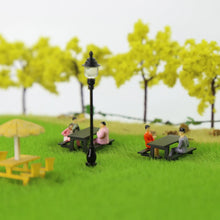 Load image into Gallery viewer, 60 pcs Miniature All Seated Passenger Train Sitting People Figures 1:87 Ho Scale Models Toys Layout Scene Accessories Diorama Supplies