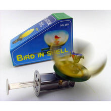 Load image into Gallery viewer, MS657 Vintage Chick/ Bird/ Duck in Shell Easter Egg Retro Wind-Up Spinning Tin Toy Collectible