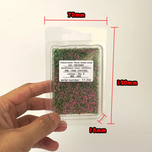 Load image into Gallery viewer, Miniature Tearable Flower Cluster Grass Model Train Railway Accessories DIY Scenery Landscape Dollhouse Terrarium Diorama Craft Supplies