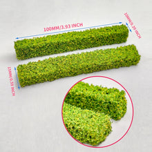 Load image into Gallery viewer, 8pcs Miniature Shrub Strips for Diorama Hedge Scenery, Model Railway Bushes, Roadside Plants, Landscapes