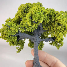 Load image into Gallery viewer, 10/12/15/20/23/25cm Miniature Wire Green Banyan Tree Model For Train Scenery DIY Sand Table Dollhouse Garden Micro Landscape Craft Supplies